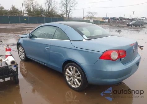 2008 Volkswagen Eos Komfort/Turbo z USA, uszkodzony, nr VIN WVWBA71F88V014356